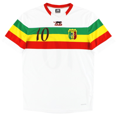 Camiseta de visitante número 2012 del jugador del Mali Airness 10 L