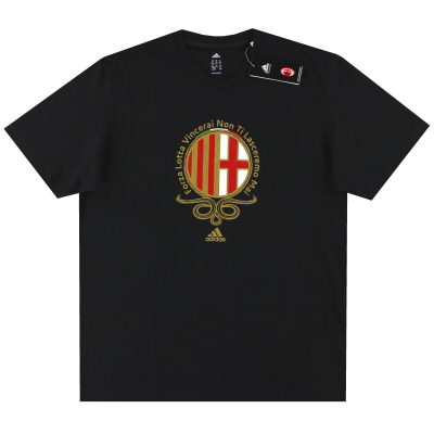 T-shirt grafica adidas AC Milan 2013-14 *BNIB* XL