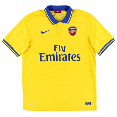 2013-14 Arsenal Nike Auswärtstrikot XXL