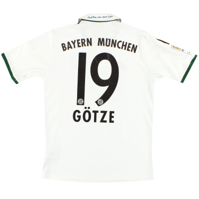 2013-14 Bayern Munich adidas Away Shirt Gotze #19 Y 