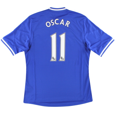 2013-14 Chelsea Adidas Maillot Domicile Oscar # 11 XL