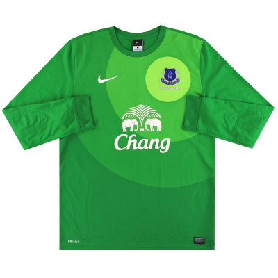 2013-14 Everton Nike Goalkeeper Shirt L 
