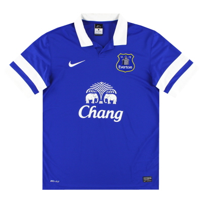 2013-14 Everton Nike Home Shirt M