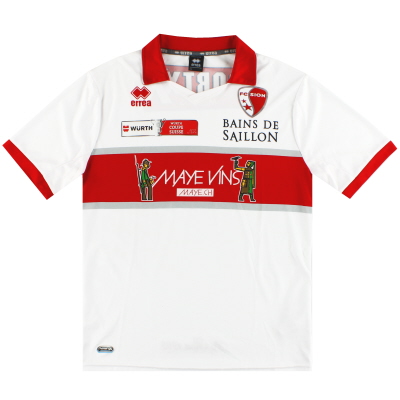 2013-14 FC Sion Errea Thuisshirt XL