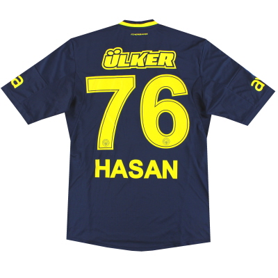 2013-14 Fenerbahce adidas Tercera camiseta Hasan # 76 M