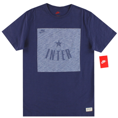 T-shirt graphique Nike Inter Milan 2013-14 *avec étiquettes* L