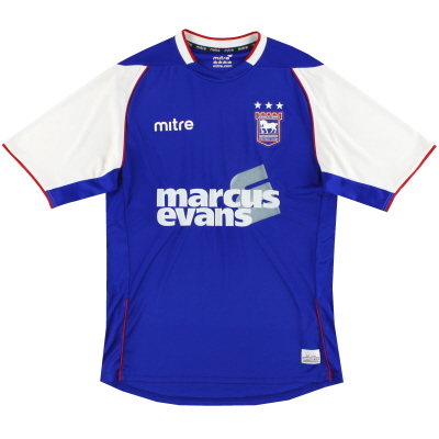 2013-14 Ipswich Mitre Home Shirt M