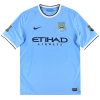 2013-14 Manchester City Nike Home Shirt Silva #21 *Mint* L