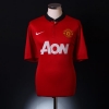 2013-14 Manchester United Home Shirt Carrick #16 L