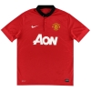 2013-14 Manchester United Nike Home Shirt Carrick #16 *Mint* M