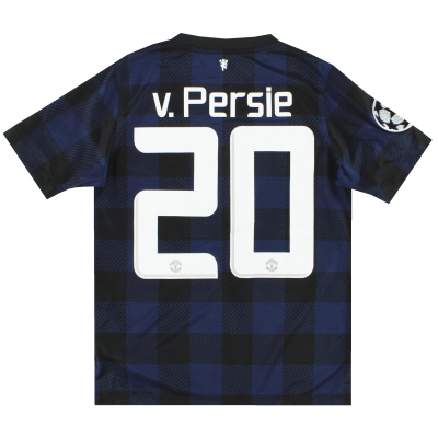 2013-14 Manchester United Nike Away Shirt v.Persie #20 L.Boys 