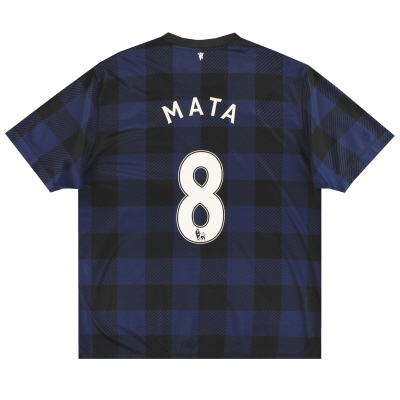 2013-14 Manchester United Nike Away Shirt Mata #8 XXL 