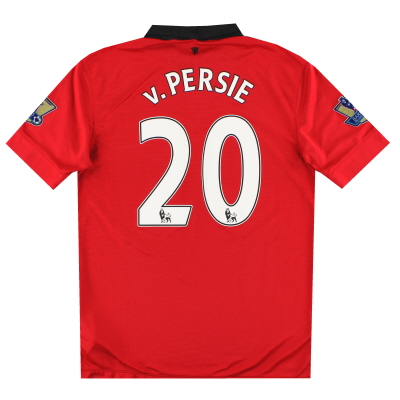 2013-14 Manchester United Home Shirt v.Persie #20