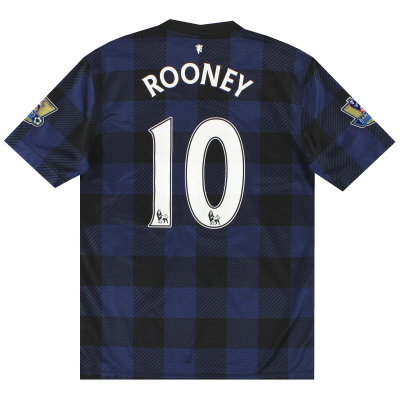 2013-14 Манчестер Юнайтед, выездная рубашка Nike Руни № 10 М