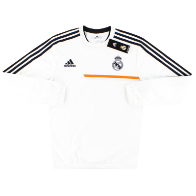 2013-14 Real Madrid adidas Trainings-Sweatshirt *mit Etiketten* S