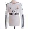 2013-14 Real Madrid Home Shirt Ronaldo #7 L/S *Mint* XL