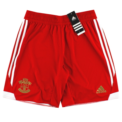 2013-14 Southampton adidas Home Shorts con etiquetas M