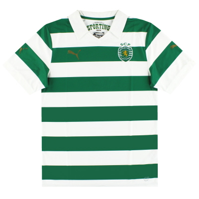 2013-14 Maillot Domicile Sporting Lisbon Special *Comme Neuf* L