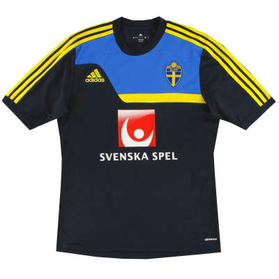 2013-14 스웨덴 아디다스 트레이닝 셔츠 L