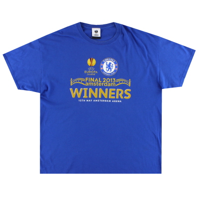 2013 Chelsea Europa League Grafik-T-Shirt XL