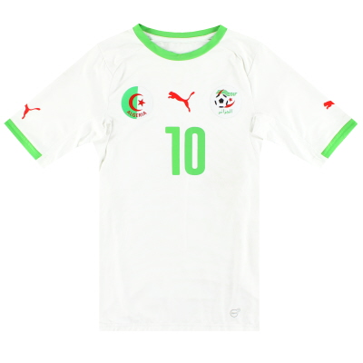 2014-15 Algeria Player Issue Home Shirt #10