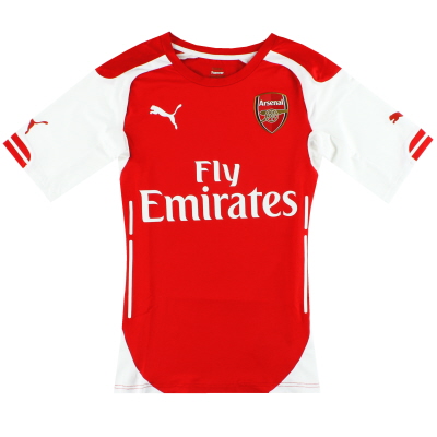 2014-15 Arsenal Puma Authentic Home Shirt *As New* L 