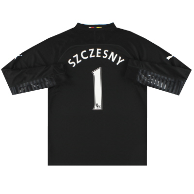 2014-15 Arsenal Puma Keepersshirt Szczesny #1 *Mint* L