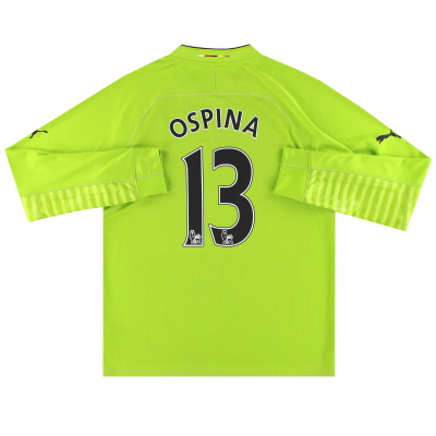 2014-15 Arsenal Puma Goalkeeper Shirt Ospina #13 *Mint* L