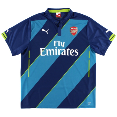 2014-15 Arsenal Puma Third Shirt M
