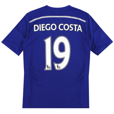 2014-15 Chelsea adidas Home Shirt Diego Costa #19 XL.Boys 