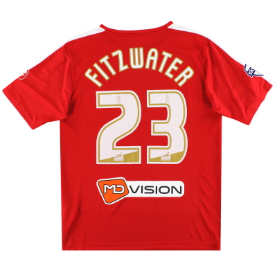 2014-15 Chesterfield Puma Spielerausgabe Auswärtstrikot Fitzwater #23 M