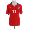 2014-15 Chile Home Shirt Vargas #11 L