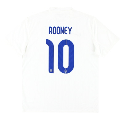 Kemeja Kandang Nike Inggris 2014-15 Rooney #10 *dengan tag* XL
