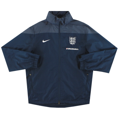 2014-15 Angleterre Nike Hooded Track Jacket M