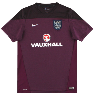2014-15 England Nike Training Shirt L 