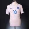 2014-15 England World Cup Home Shirt Rooney #10 S