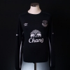 2014-15 Everton Away Shirt Lukaku #10 L/S *As New* XL
