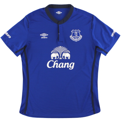 2014-15 Everton Umbro Home Shirt M 