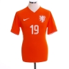 2014-15 Holland Home Shirt Huntelaar #19 S