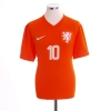 2014-15 Holland Home Shirt Sneijder #10 *Mint* M