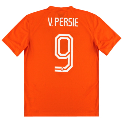 2014-15 Pays-Bas Nike Maillot Domicile v. Persie #9 M