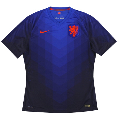 Maglia 2014-15 Olanda Nike Player Issue Away XL