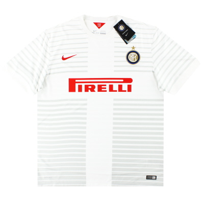2014-15 Inter Mailand Nike Auswärtstrikot *mit Tags* S.Jungen