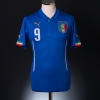 2014-15 Italy Home Shirt Balotelli #9 *As New* S