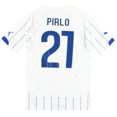 2014-15 Italy Puma Away Shirt Pirlo #21 S 