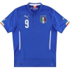 2014-15 Italy Puma Home Shirt Balotelli #9 XL