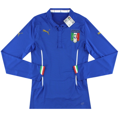 2014-15 이탈리아 푸마 어센틱 홈 셔츠 L/S *BNIB*
