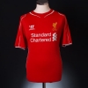 2014-15 Liverpool Home Shirt Balotelli #45 *Mint* S