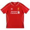 2014-15 Liverpool Warrior Home Shirt Gerrard #8 L