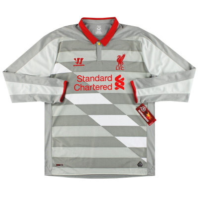 Camiseta del tercer portero del Liverpool Warrior 2014-15 *con etiquetas* XL